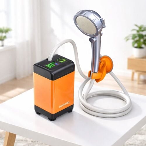 Portable Shower with Thermometer
