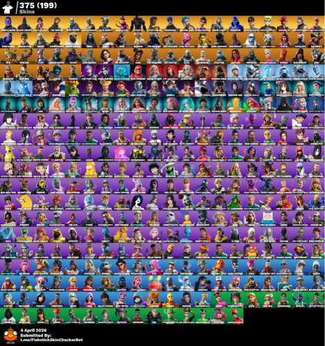 Fortnite acc skull trooper 400 skin