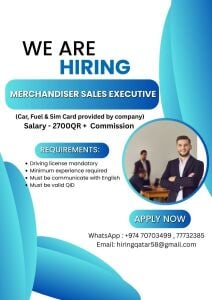 Merchandiser Sales Executive