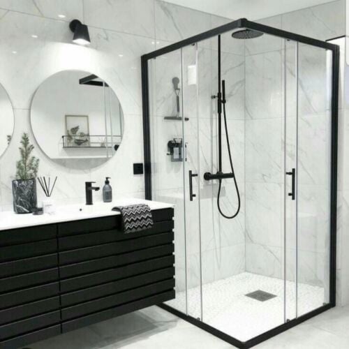 تصميم دش حديث يضفي جمالاً للحمام