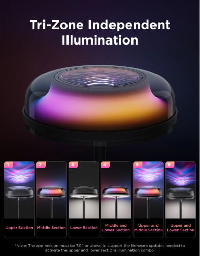 govee uplighter flower lamp