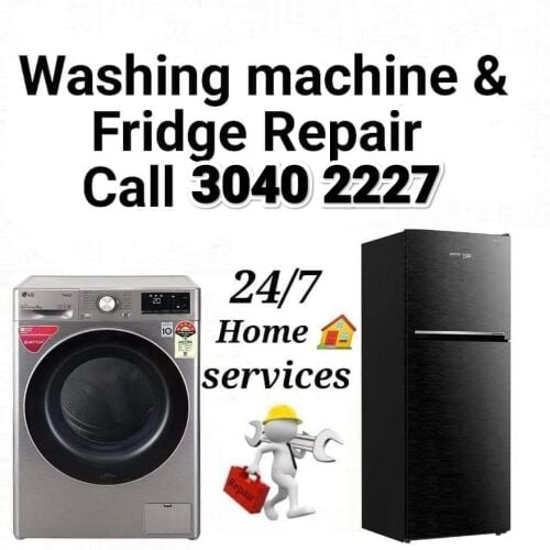 washing machine repair and refriger