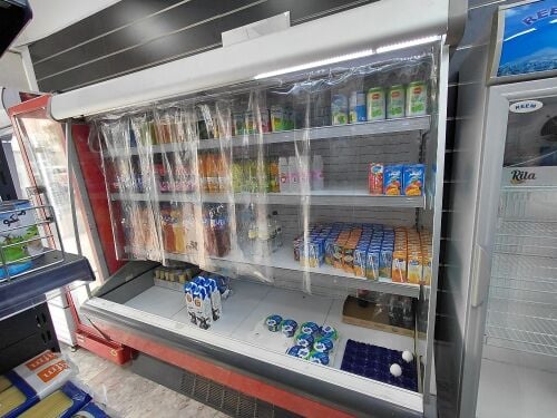 open vagitable chiller for sale