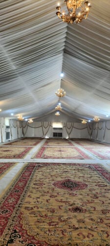 خيام عزا وحفلات رجالي وحريمي