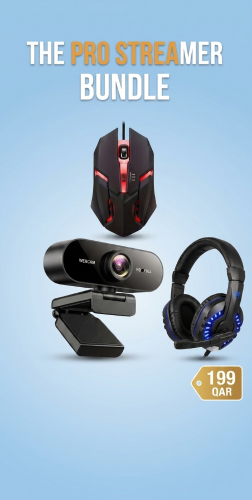 طقم الستريمر الاحترافي