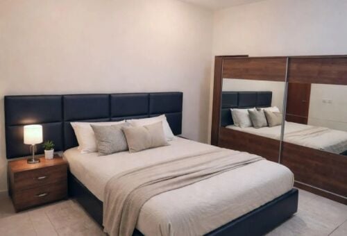 لإيجار شقة مفروشة في المنصورة