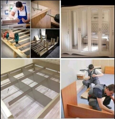 نجار فك وتركيب غرف النوم والستائر