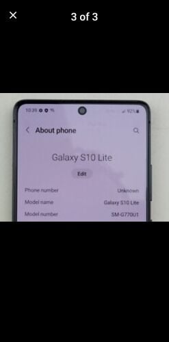 for samsung galaxy s10 lite