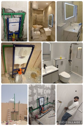 أمير سهيل، سباك وكهربائي