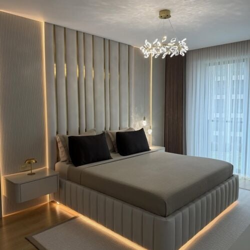 سرير فاخر بحجم كينج