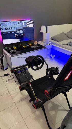full steering wheel game set