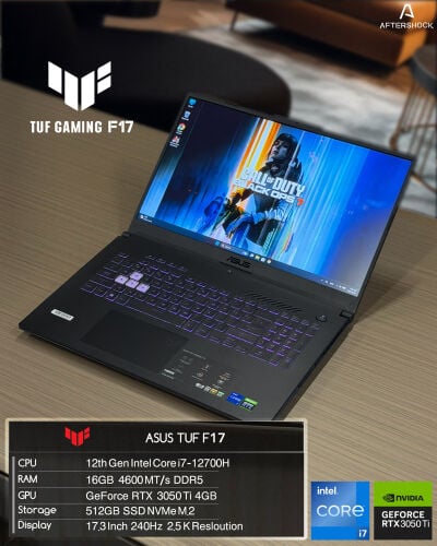 ايسوس تاف اف17 قيمينق