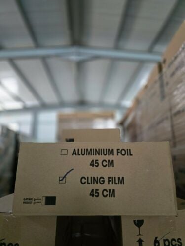 CLING FILM 45CM 1.5KG 6ROLL/CARTOON
