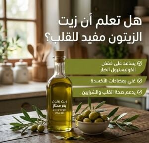 زيت زيتون بكر ممتاز 100%
