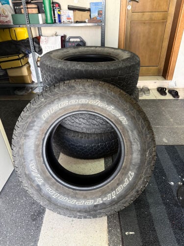 4 BFGoodrich Tires size 17