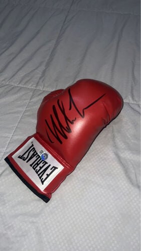 Mike Tyson signed glove 