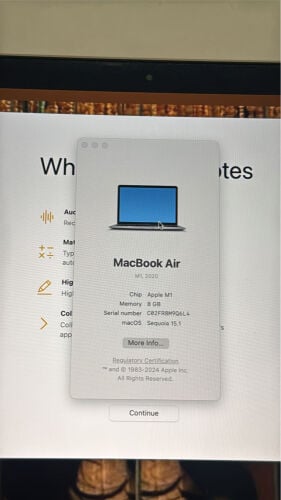 ماك بوك اير2020 ام 1