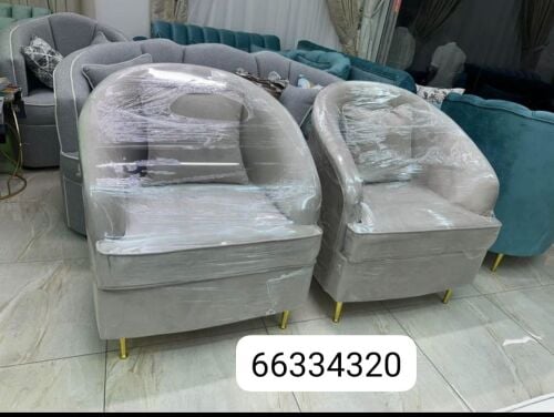 تنجيد كنب كراسي بافضل الاقمشة.
ت