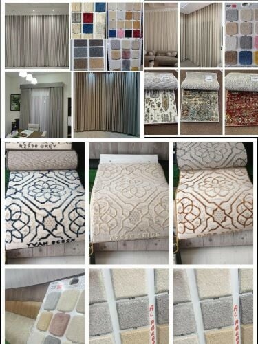 Sofa, carpet and reupholestry