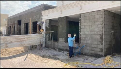 جميع اعمال المقاولات والخدمات