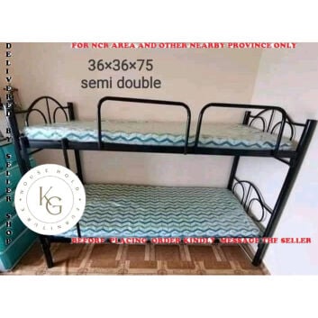 metal bed double bunker 