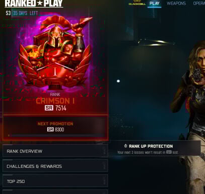 حساب سميرف رانك كرمسون 