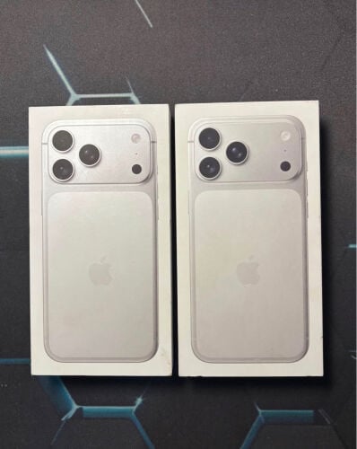 Iphone 17 pro max silver 512 new