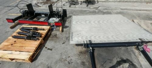 رافعة خلفية هيدروليكية للشاحنة