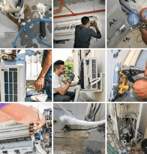 إصلاح وصيانة مكيفات الهواء