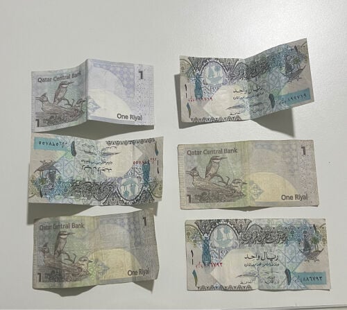 Old 1 QAR Notes for Sale