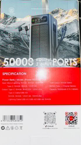 OLEA POWER BANK 50000 MAH new