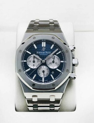 أوديمار بيغيه كرونوغراف مينا ازرق