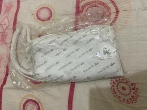 Lacoste Tote Bag in White