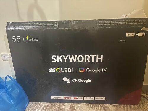  TV empty box 55 inch Skyworth 