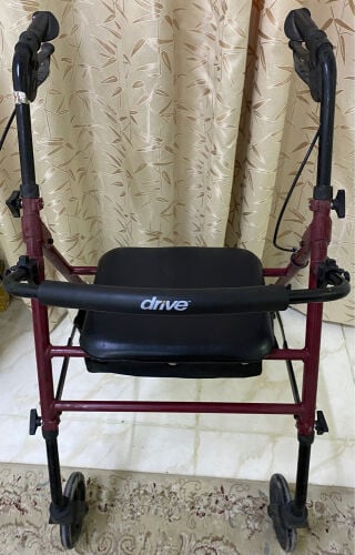 Drive medical rollator walker 