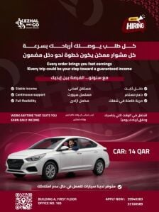 Job Opportunity  Car Drivers