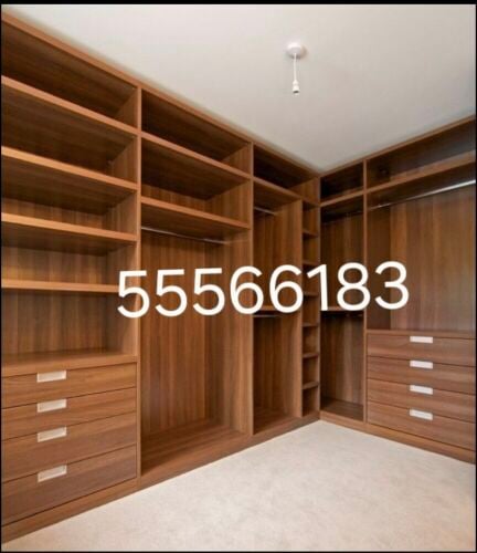 اعمال النجارة للخشب وحداد والمنيو