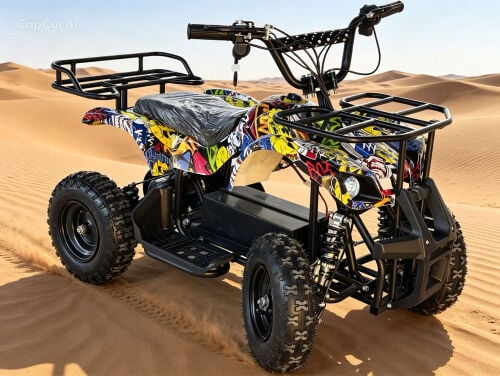 electric scooter car, quad bike 