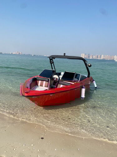 Red Jet Boat - For Sale 