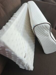 Pair of Memory Foam pillows-covers