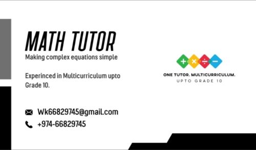 Maths Tutor