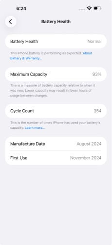 iPhone 16 pro max 256 Sahara titan
