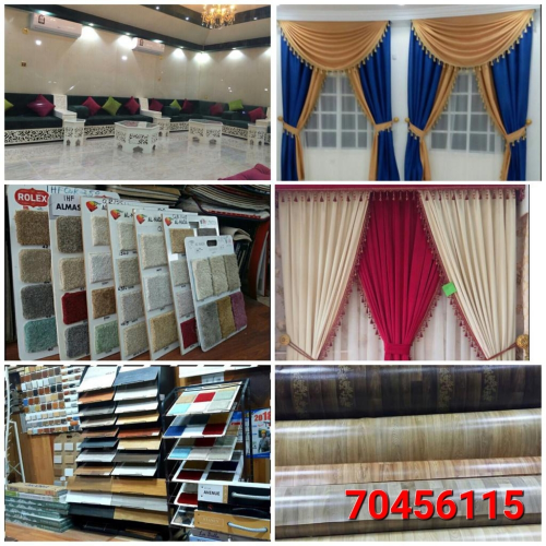 Curtains and blind and Roller a