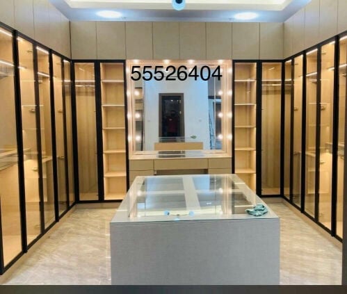 نجار محترف خزانة غرفة ديكور