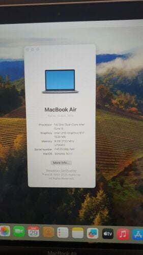 macbook Air fingerprint login