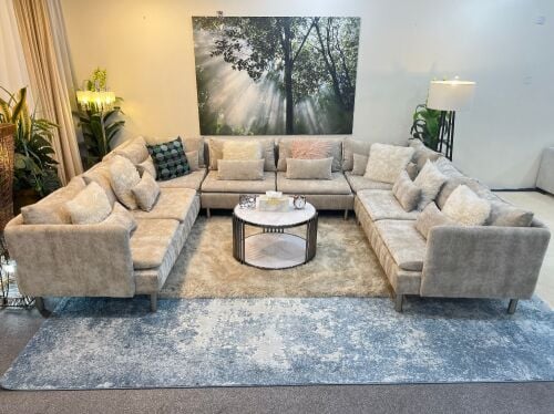 Ikea soderhamn U shape sofa