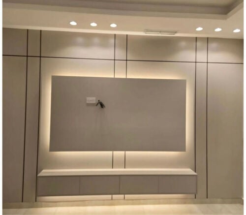 ديكورات التلفزيون وديكورات المنزل