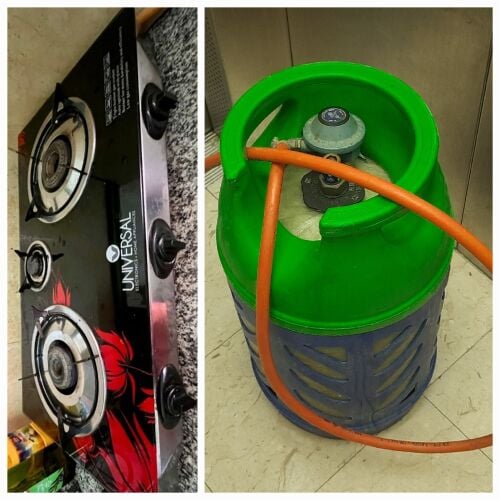 STOVE,GAS CYLINDER REGULATOR PIPE