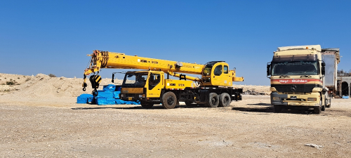 Mobile Crane & Trailer For Rent
