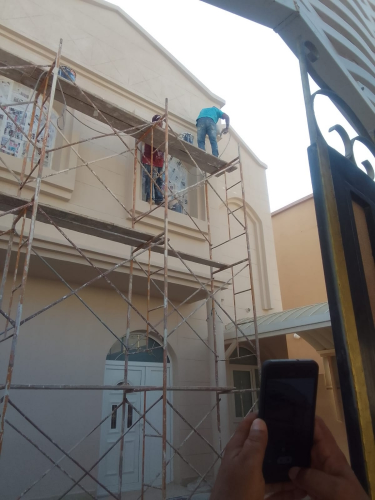 ديكورات الصبغ الخارجي